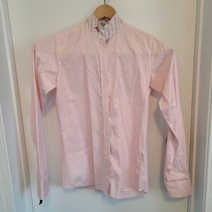 RJ Classics Sterling Collection Girls Size 18 Pink Riding Show Shirt + Accessori